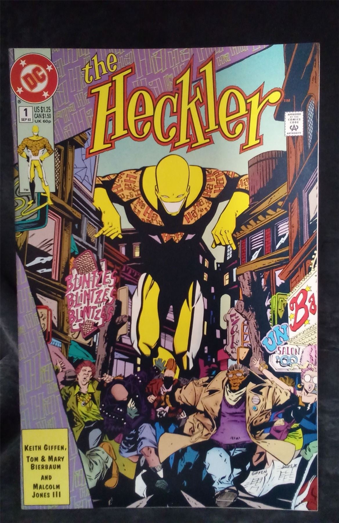 The Heckler #1 1992 DC Comics Comic Book