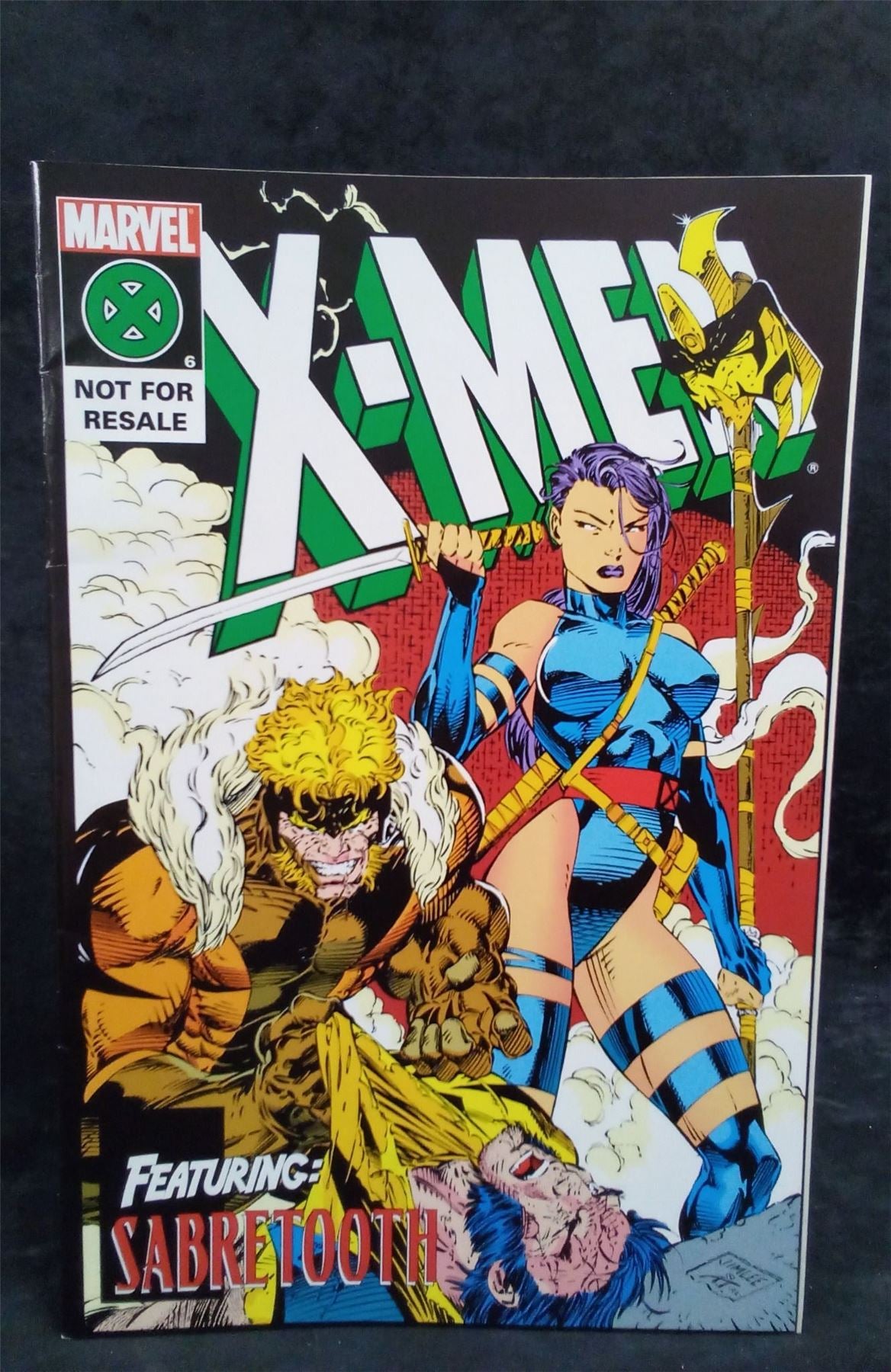 X-Men #6 Marvel Legends Cover 1992 Marvel Comics Comic Book