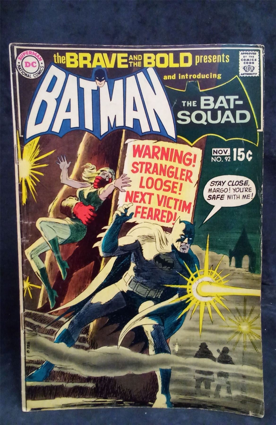 The Brave and the Bold #92 1970 DC Comics Comic Book