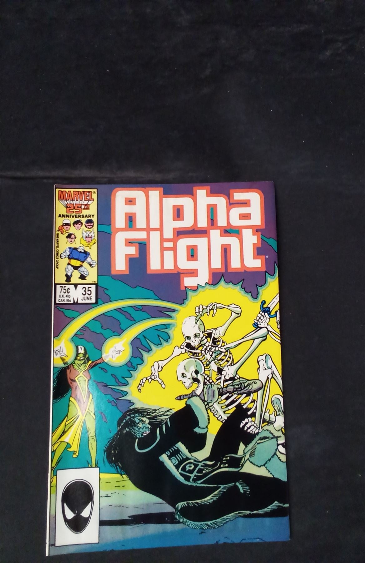 Alpha Flight #35 Direct Edition 1986 marvel Comic Book