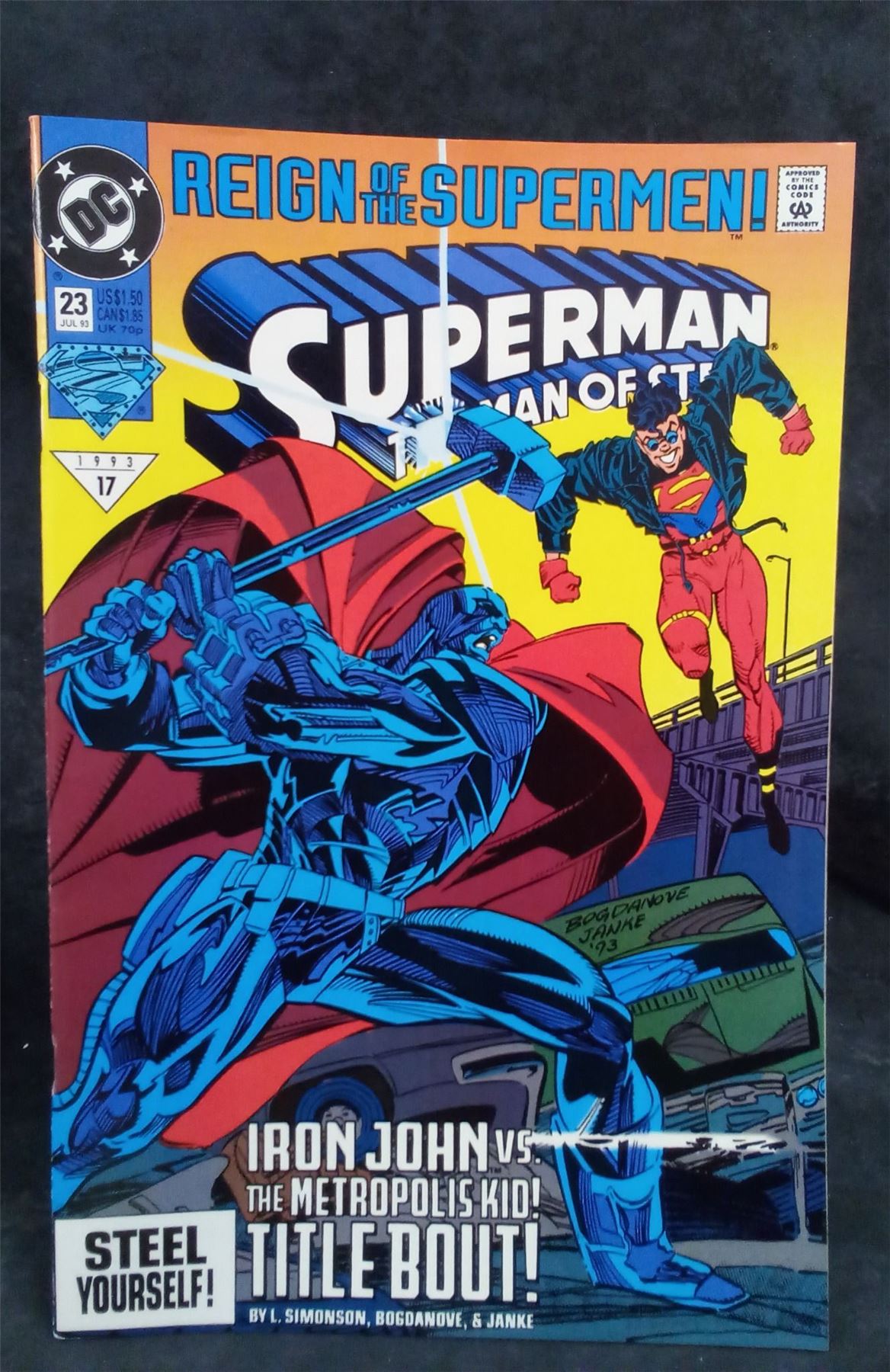 Superman: The Man of Steel #23 1993 DC Comics Comic Book