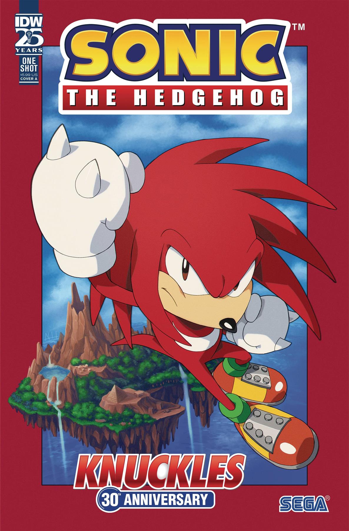 Sonic The Hedgehog Knuckles 30th Ann Special #1 Cvr A Idw-prh Comic Book