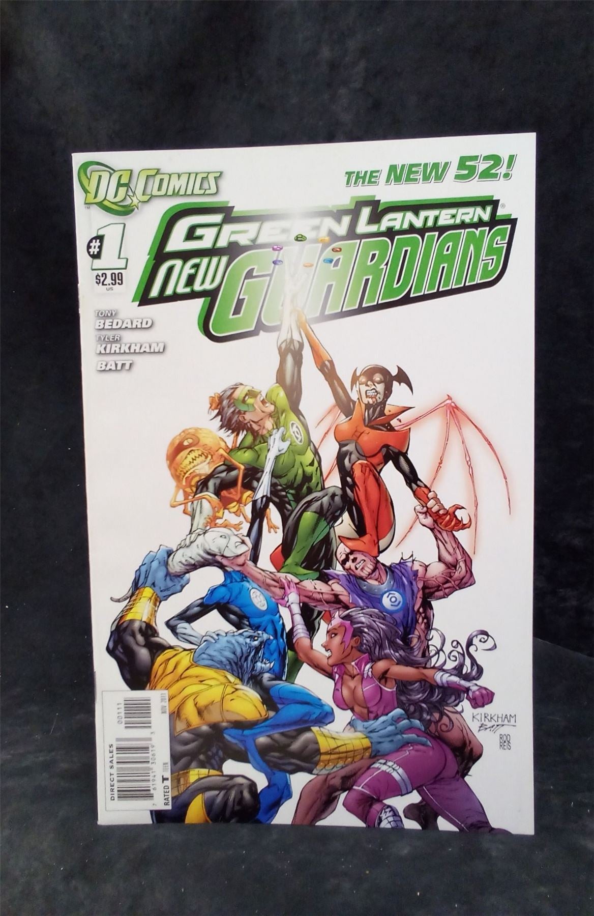 Green Lantern: New Guardians #1 2011 DC Comics Comic Book