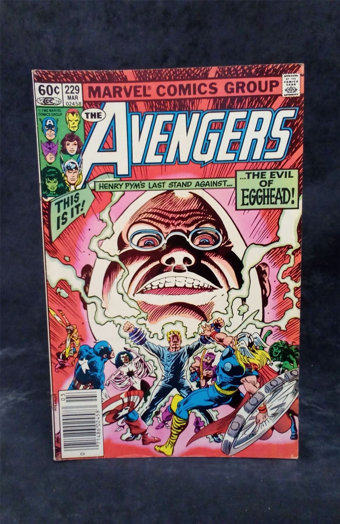 The Avengers #229 1983 Marvel Comics Comic Book
