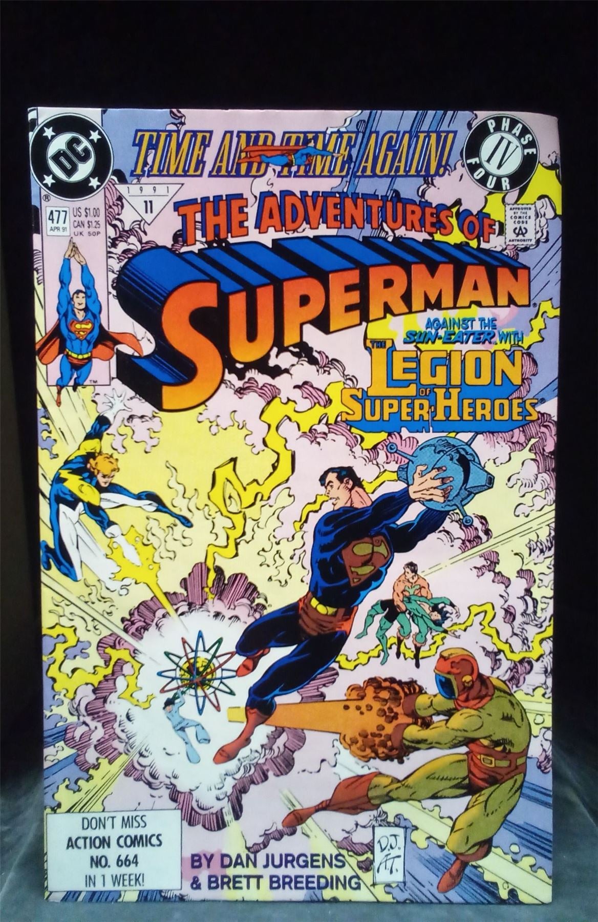 Adventures of Superman #477 1991 DC Comics Comic Book