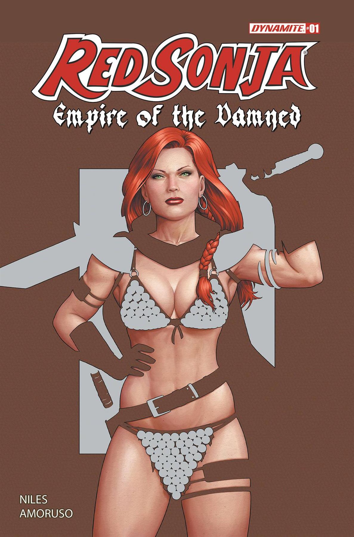 Red Sonja Empire Damned #1 Cvr C Christopher Dynamite Comic Book