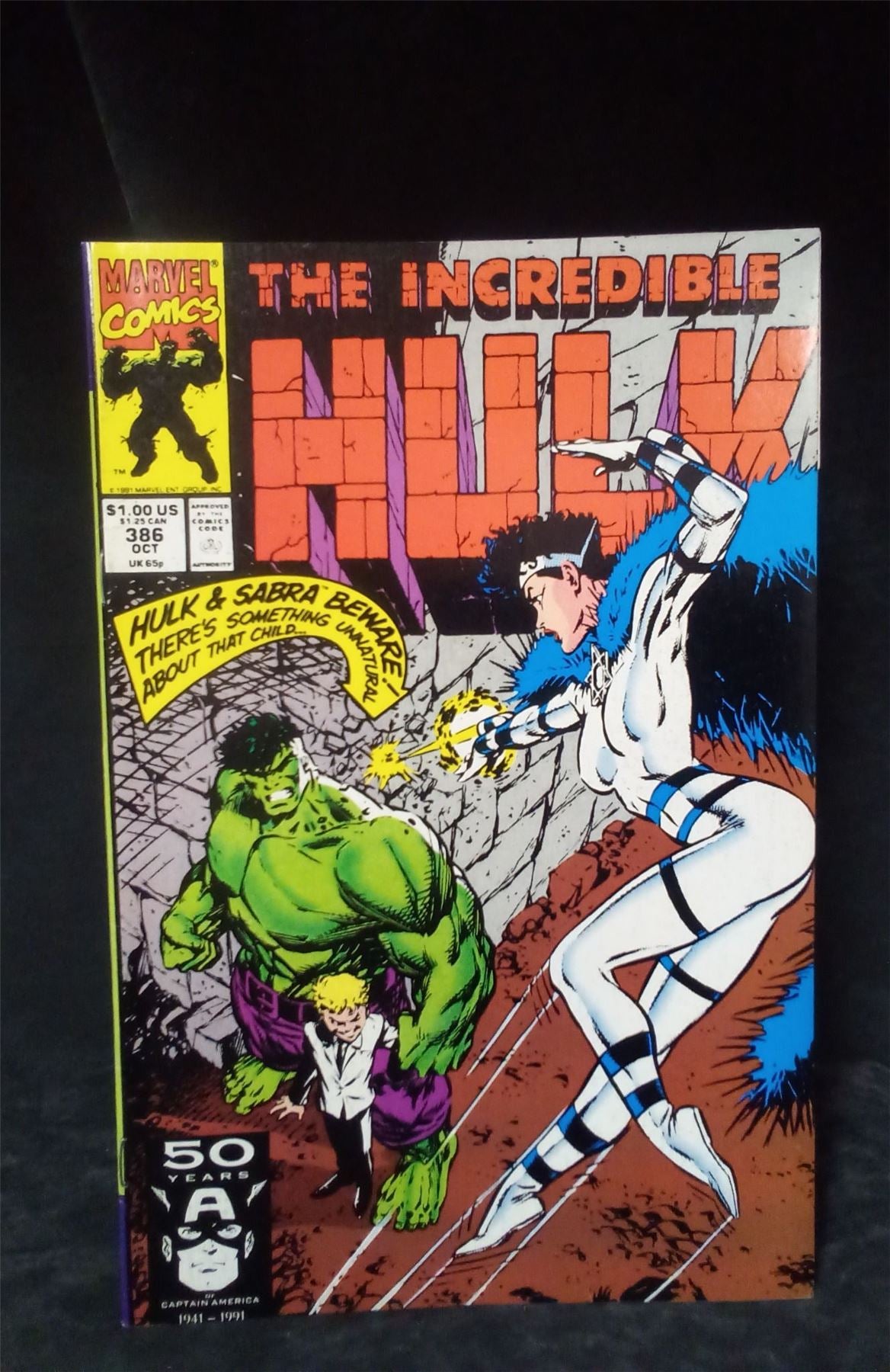 The Incredible Hulk #386 1991 Marvel Comic Book