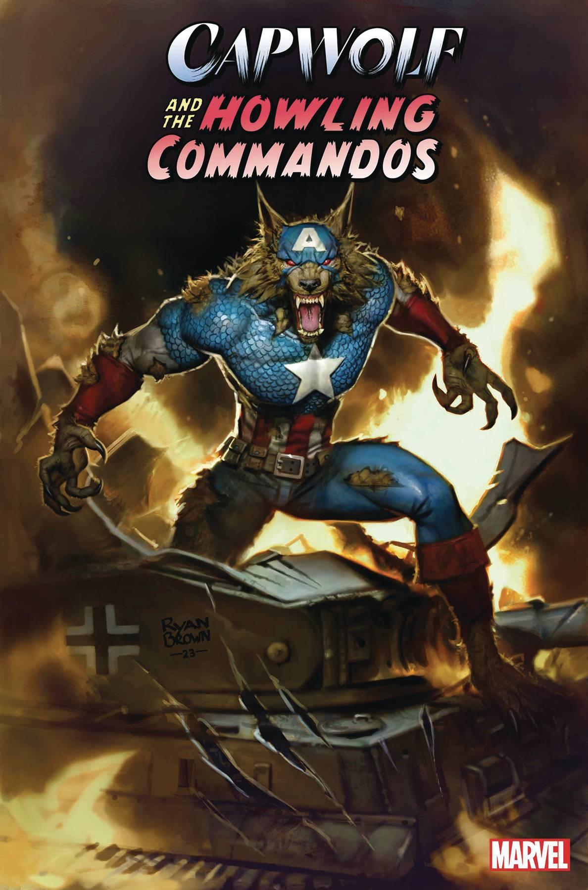 Capwolf Howling Commandos #1 () Marvel Prh Comic Book 2023