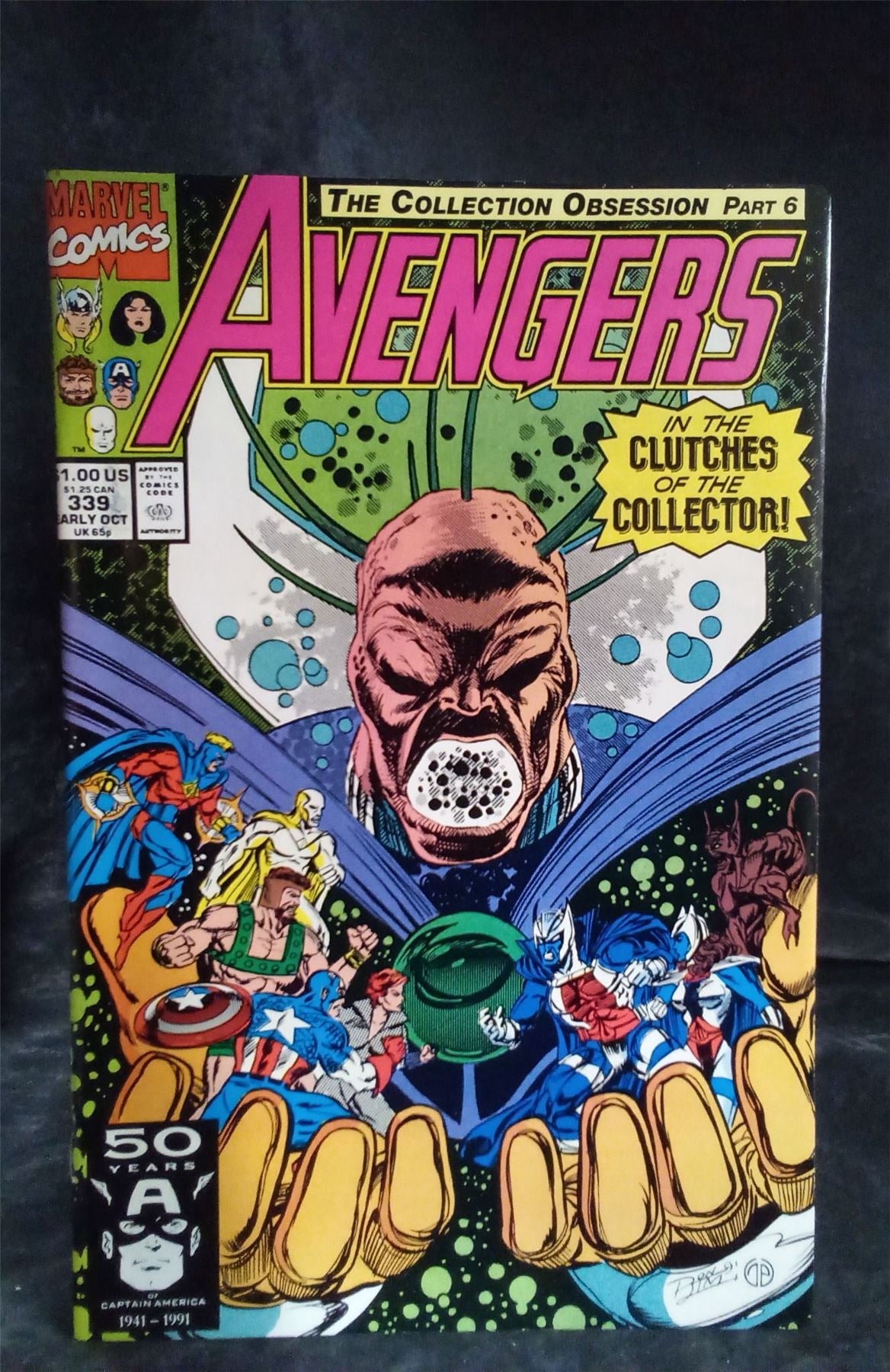 The Avengers #339 1991 Marvel Comics Comic Book