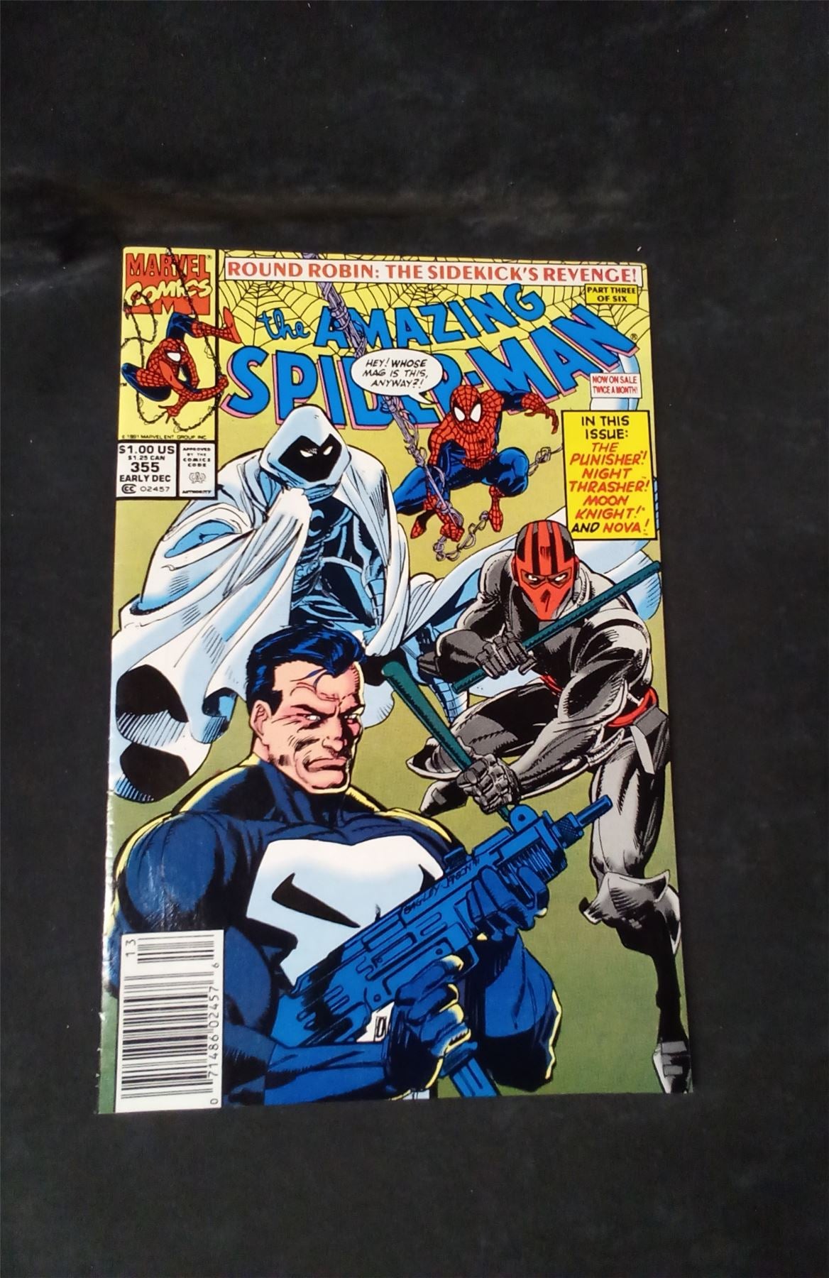 The Amazing Spider-Man #355 1991 marvel Comic Book