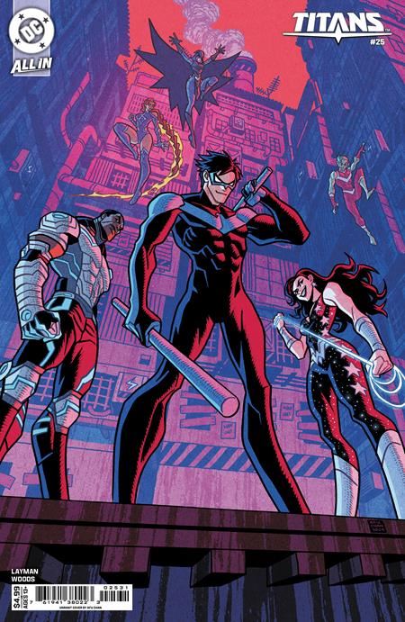TITANS #25 CVR C AFU CHAN CARD STOCK VAR DC Comics Comic Book 2025