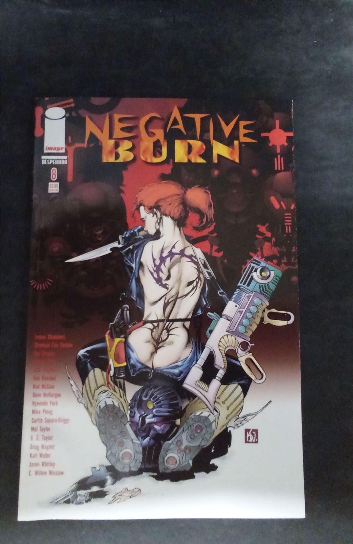 Negative Burn #8 2007 Comic Book