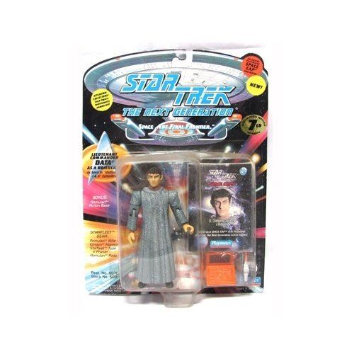 Star Trek the Next Generation Lieutenant Commander Data as Romulan 4 Inch Action Figure