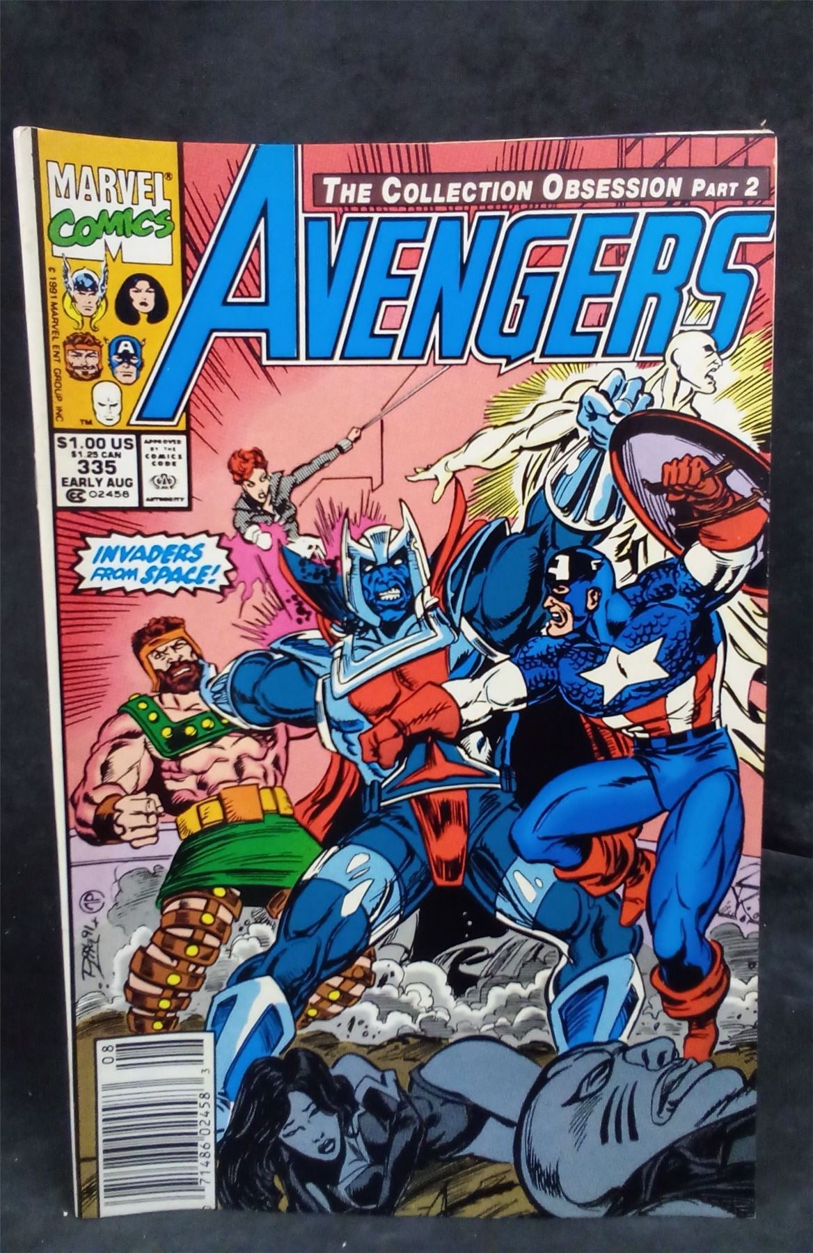 The Avengers #335 1991 Marvel Comics Comic Book