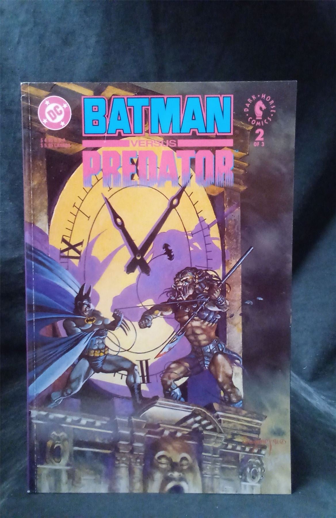 Batman Versus Predator #2 Variant Cover 1992 Dark Horse Comic Book