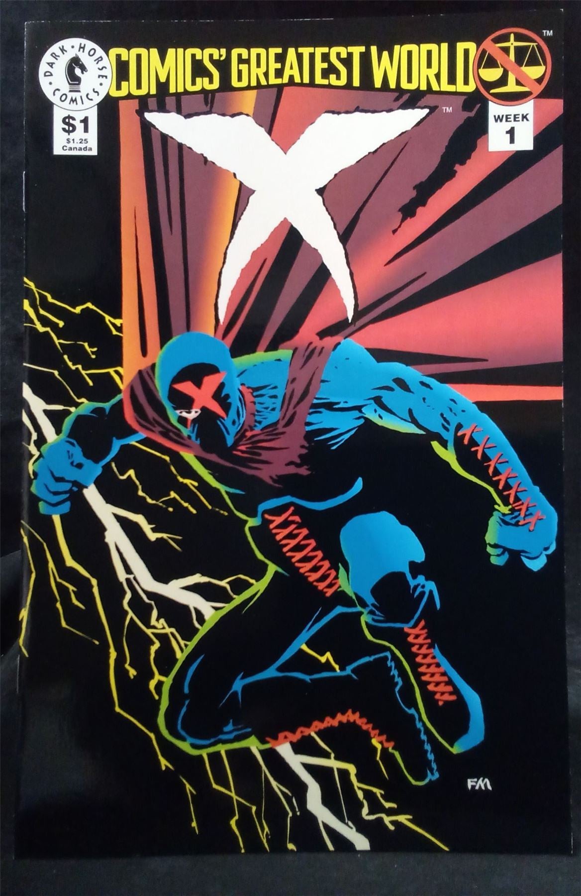 Comics Greatest World: X #1 1993 Dark Horse Comic Book