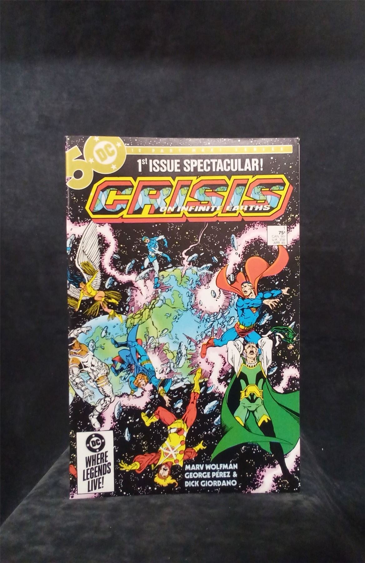 Crisis on Infinite Earths #1 1985 DC Comics Comic Book