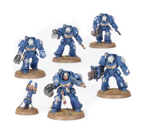 Warhammer 40k- Space Marines: Terminator Squad 48-90 by Games Workshop