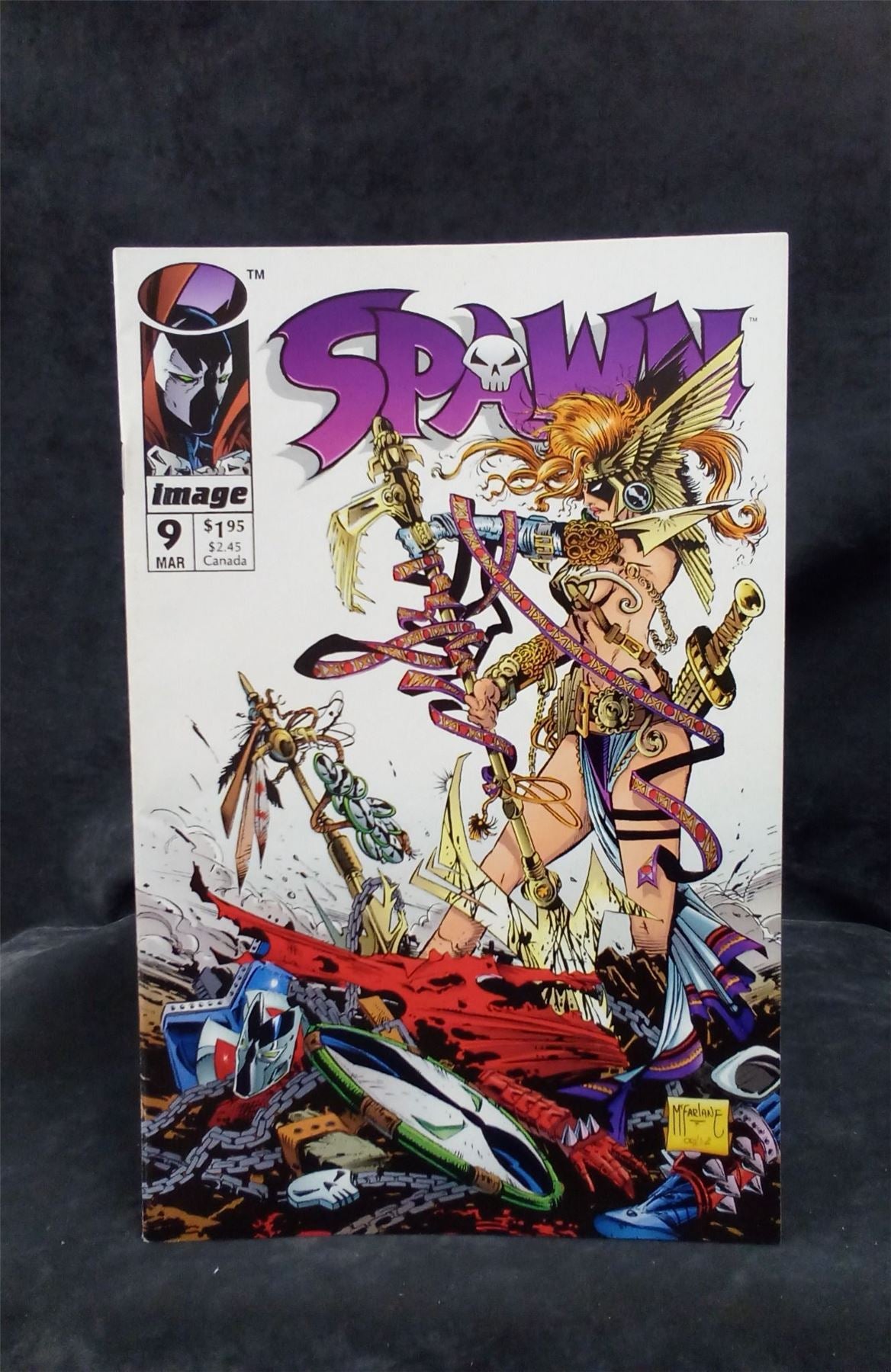 Spawn #9 1993 image comics Comic Book