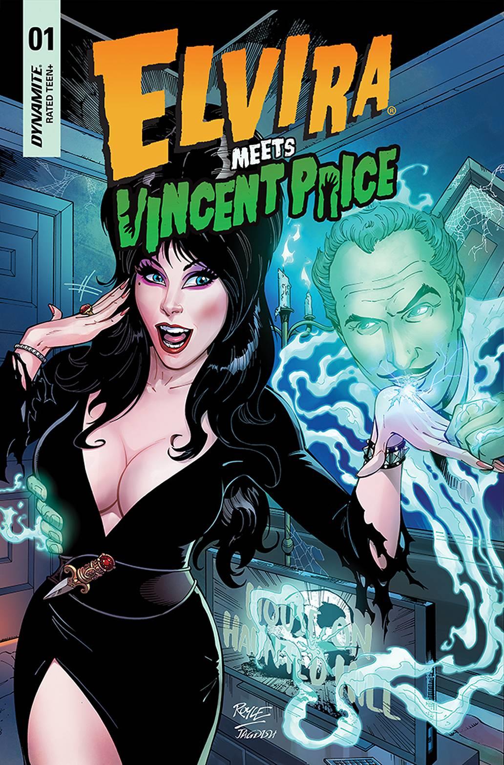 Elvira Meets Vincent Price #1 Cvr C Royle Dynamite Comic Book