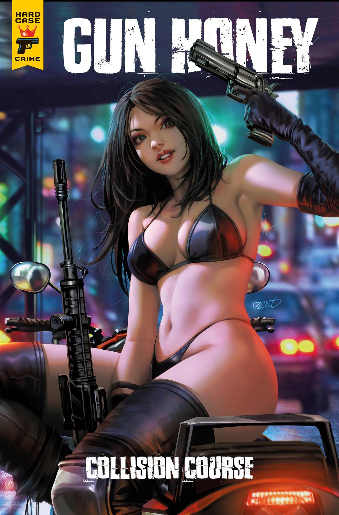 Gun Honey Collision Course #1 Cvr A Chew (mr) Titan Comics Comic Book