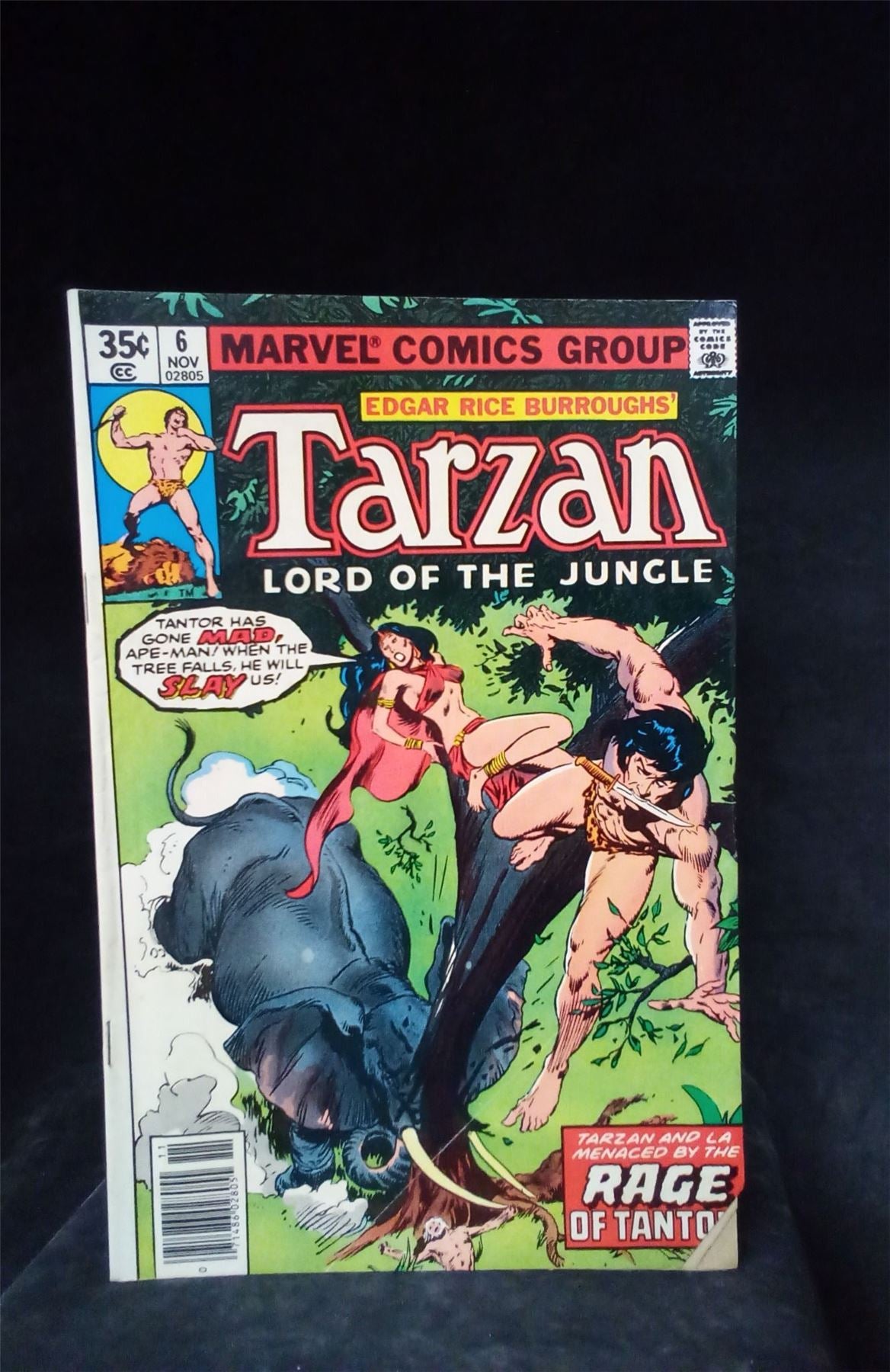 Tarzan #6 1977 Marvel Comics Comic Book