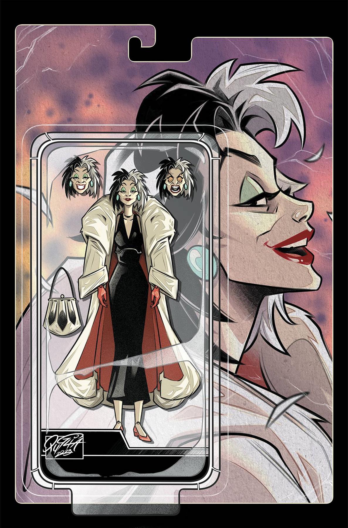 Disney Villains Cruella De Vil #1 Cvr F 10 Copy Incv Action Dynamite Comic Book