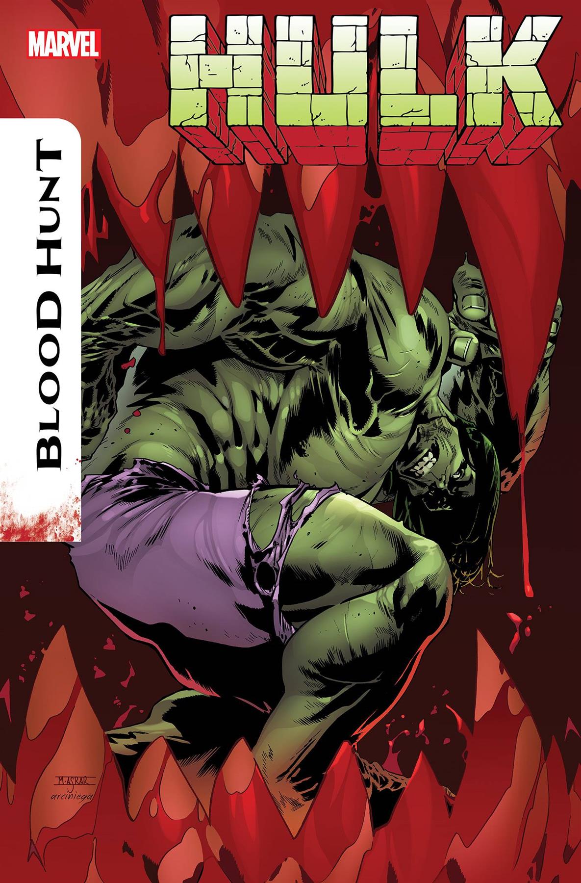 Hulk Blood Hunt #1 Tbd Artist Var Marvel Prh Comic Book 2024
