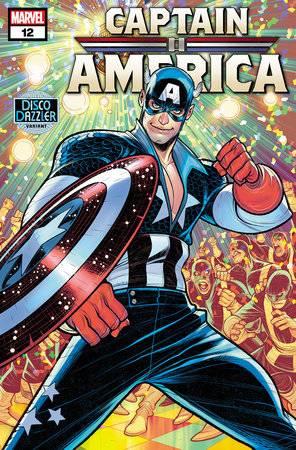 Captain America #12 Elizabeth Torque Disco Dazzler Var Elizabeth Torque Disco Dazzler Var Marvel Prh Comic Book 2024