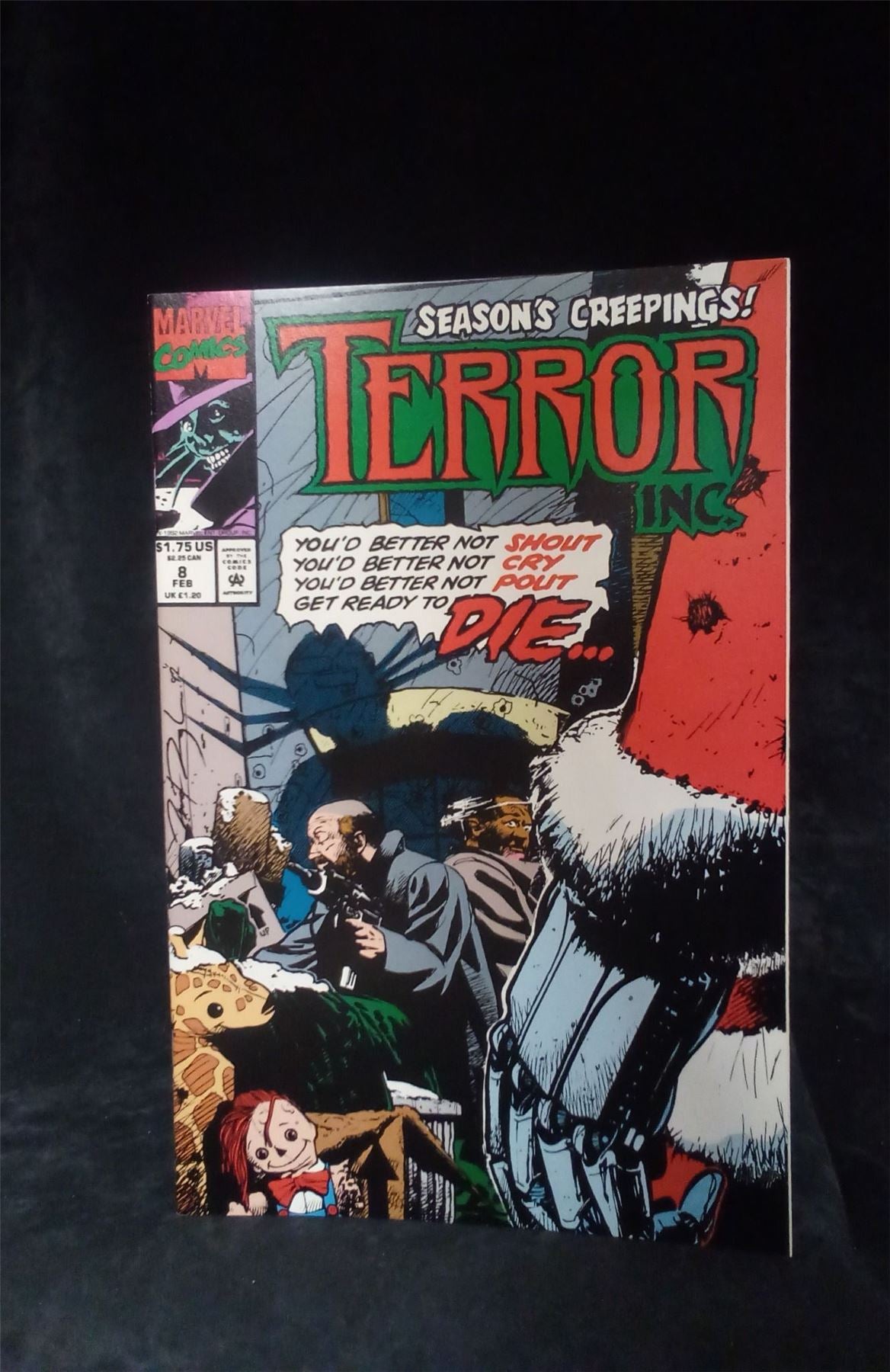 Terror Inc. #8 1993 Marvel Comics Comic Book