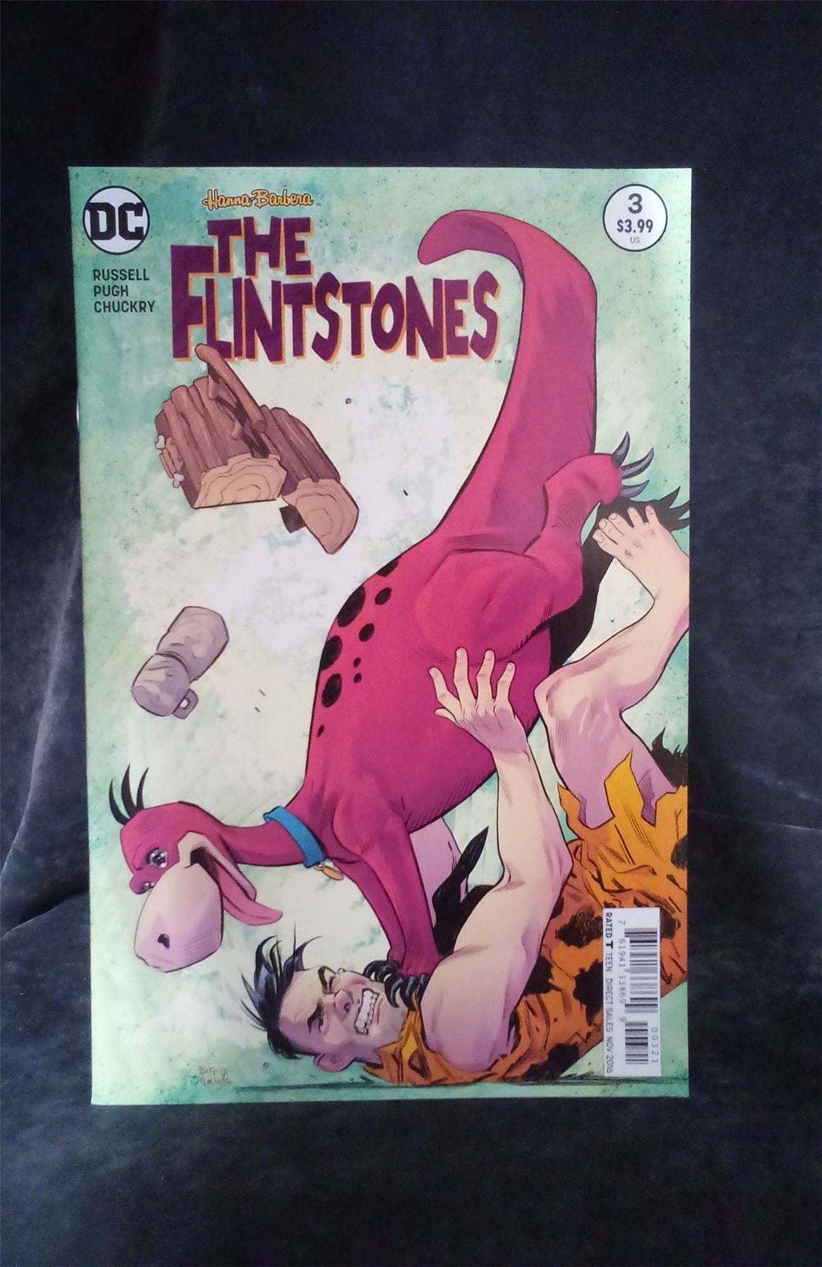 The Flintstones #3 Variant Cover 2016 DC Comics Comic Book