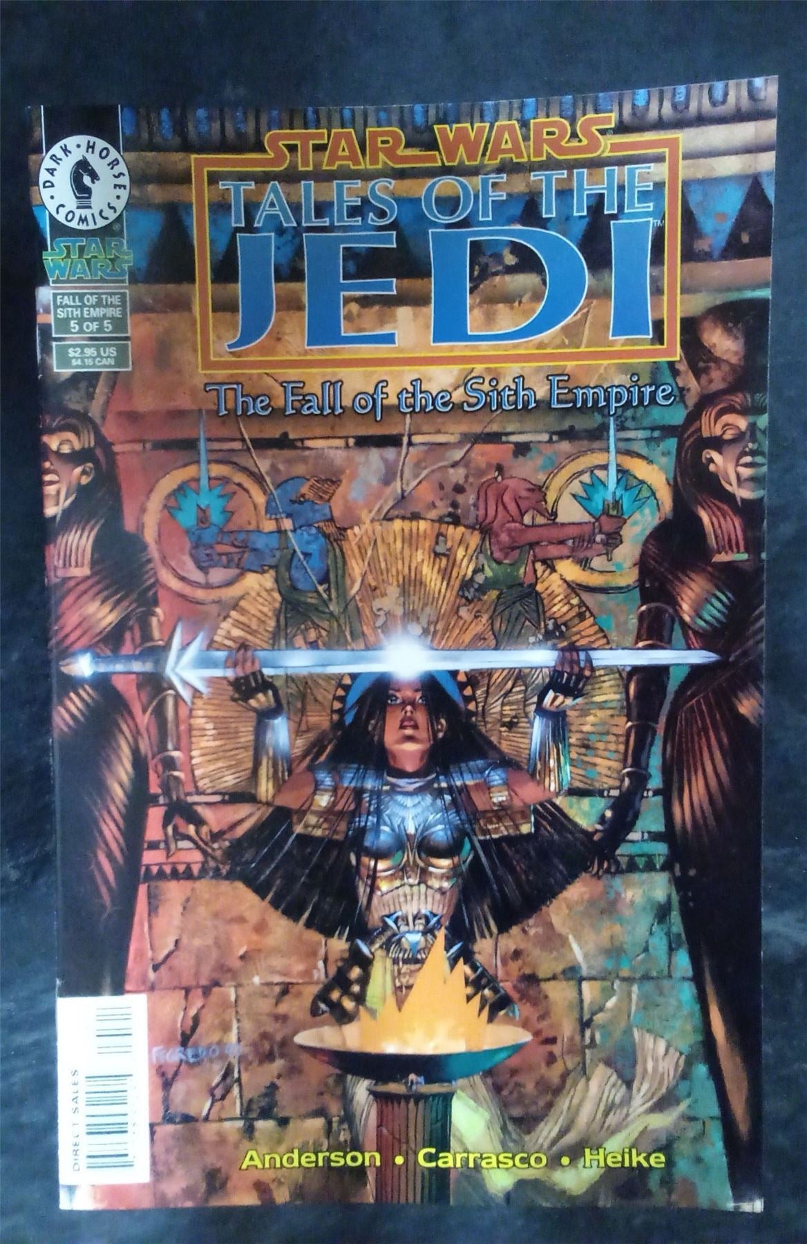 Star Wars: Tales of the Jedi - The Fall of the Sith Empire #5 1997 Dark Horse Comic Book
