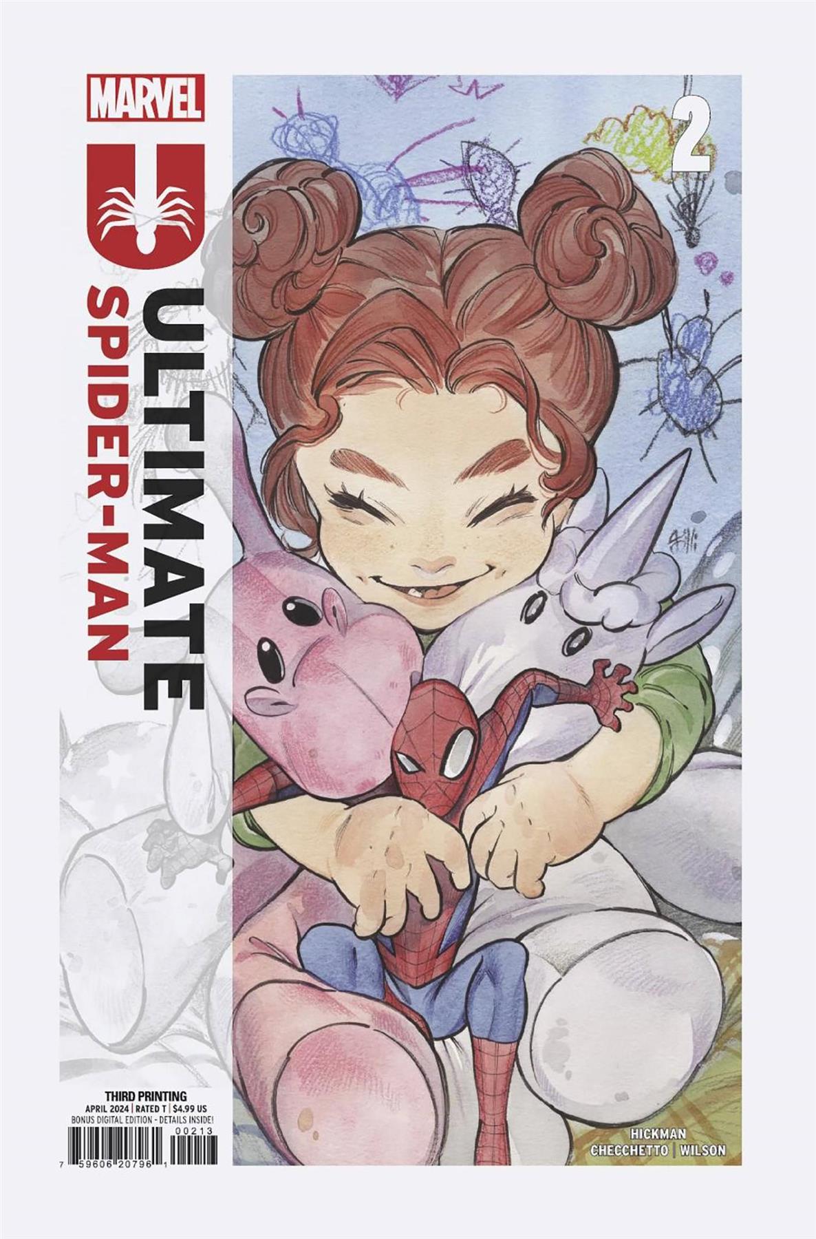 Ultimate Spider-man #2 3rd Ptg Peach Momoko Var Marvel Prh Comic Book