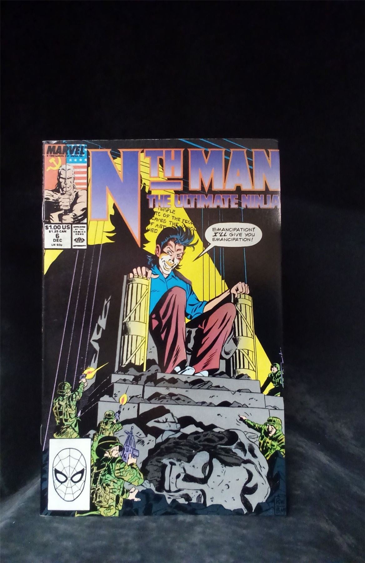 Nth Man the Ultimate Ninja #6 1989 Marvel Comics Comic Book