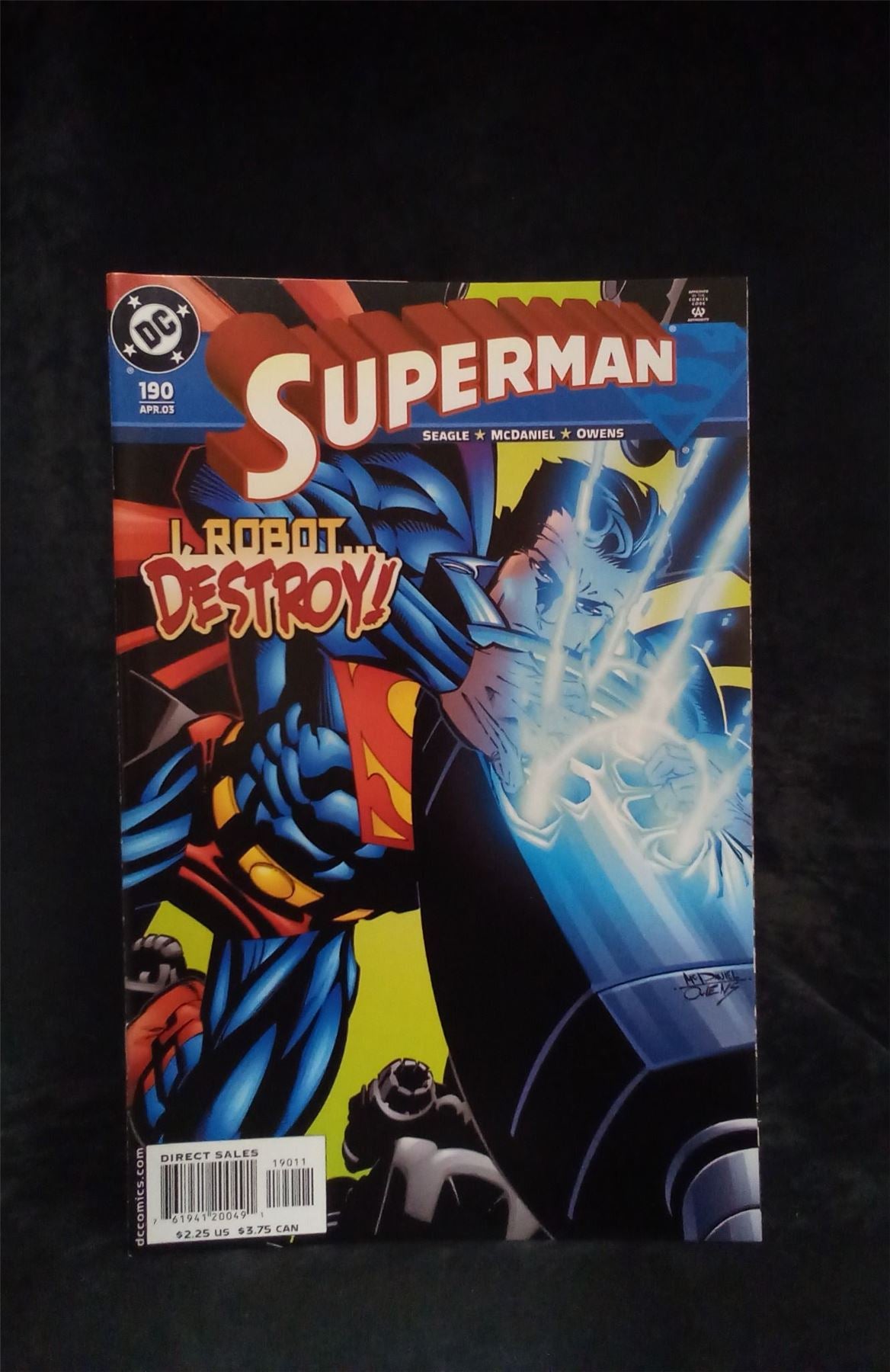 Superman #190 2003 DC Comics Comic Book