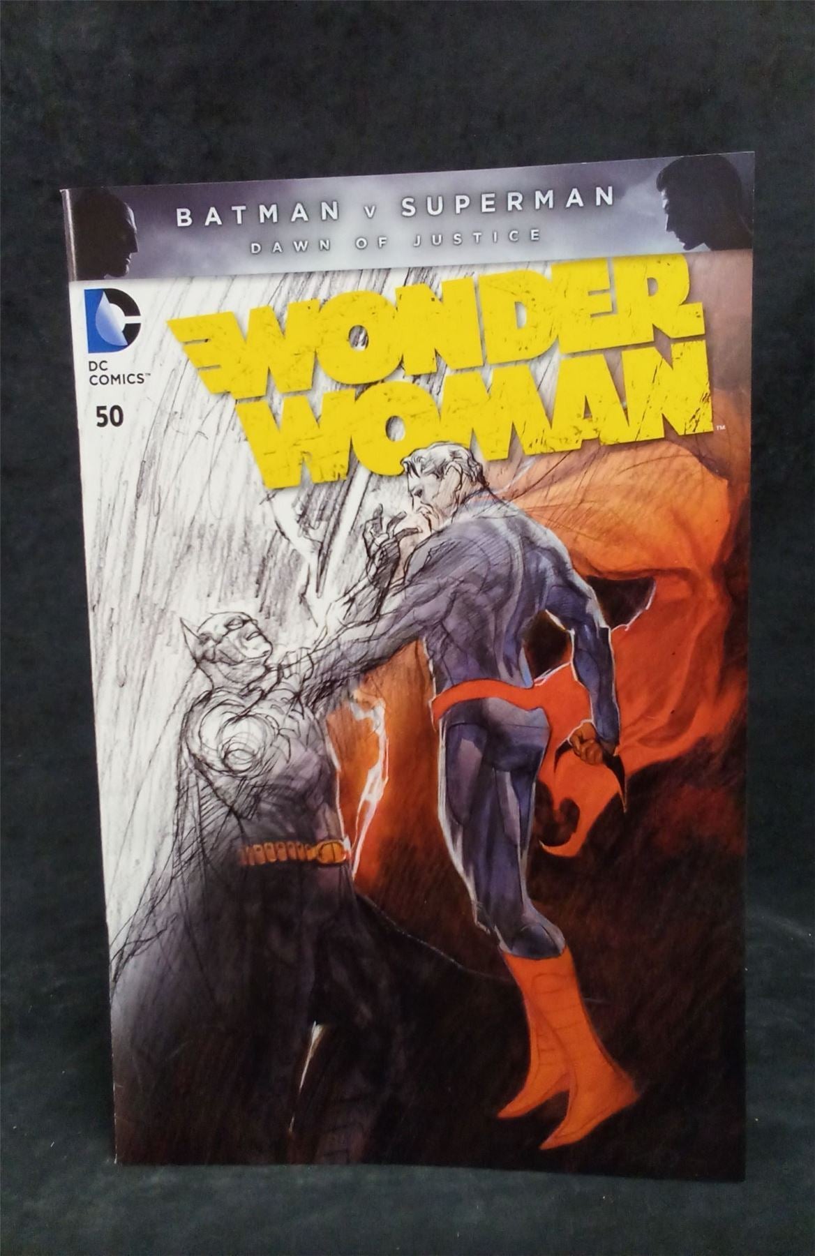 Wonder Woman #50 2016 Dawn of Justice Faded Cover DC Comics Comic Book