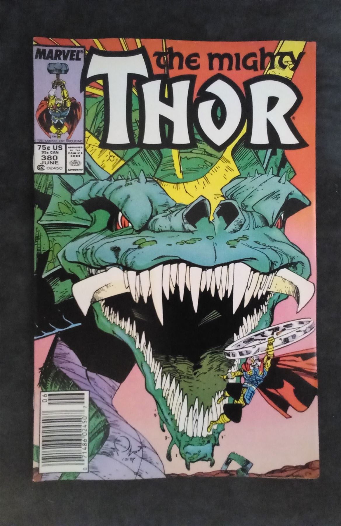 Thor #380 1987 marvel Comic Book