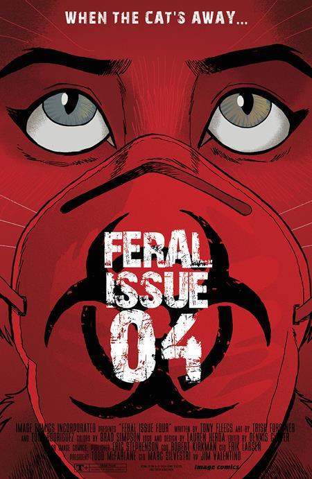 Feral #4 Cvr B Tony Fleecs & Trish Forstner Homage Var Image Comics Comic Book