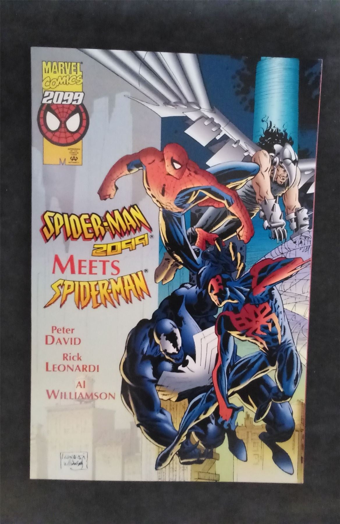 Spider-Man 2099 Meets Spider-Man 1995 marvel Comic Book