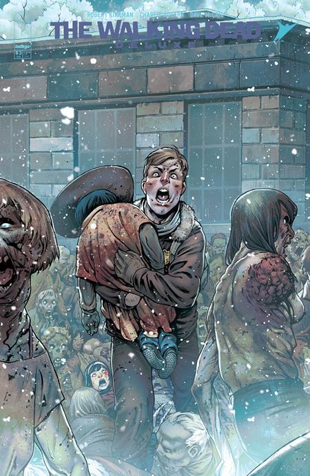 Walking Dead Deluxe #83 Cvr C Santolouco Connecting Var Image Comics Comic Book