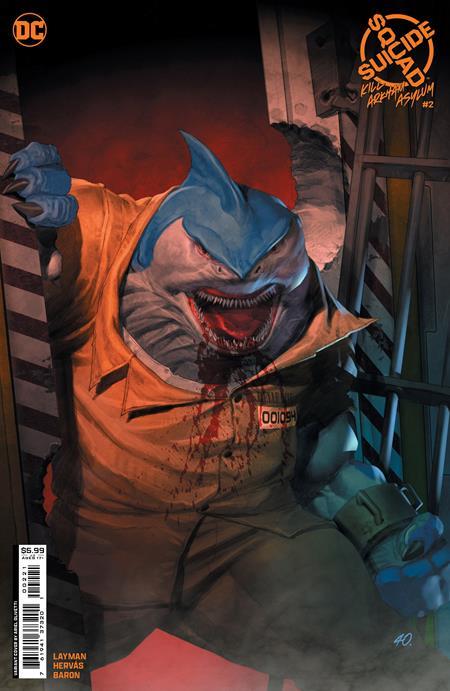 Suicide Squad Kill Arkham Asylum #2 (of 5) Cvr B Ariel Olivetti Card Stock Var (mr) DC Comics Comic Book