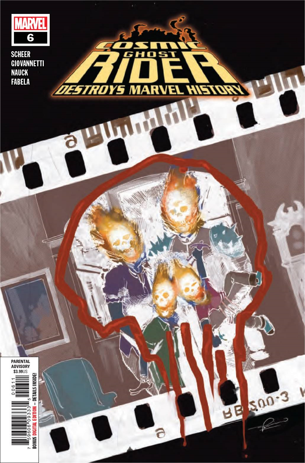 Cosmic Ghost Rider Destroys Marvel History #6 Marvel Comics Comic Book