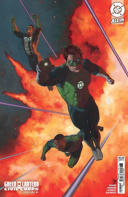 Green Lantern Civil Corps Special #1 (one Shot) Cvr C Riccardo Federici Card Stock Var DC Comics Comic Book