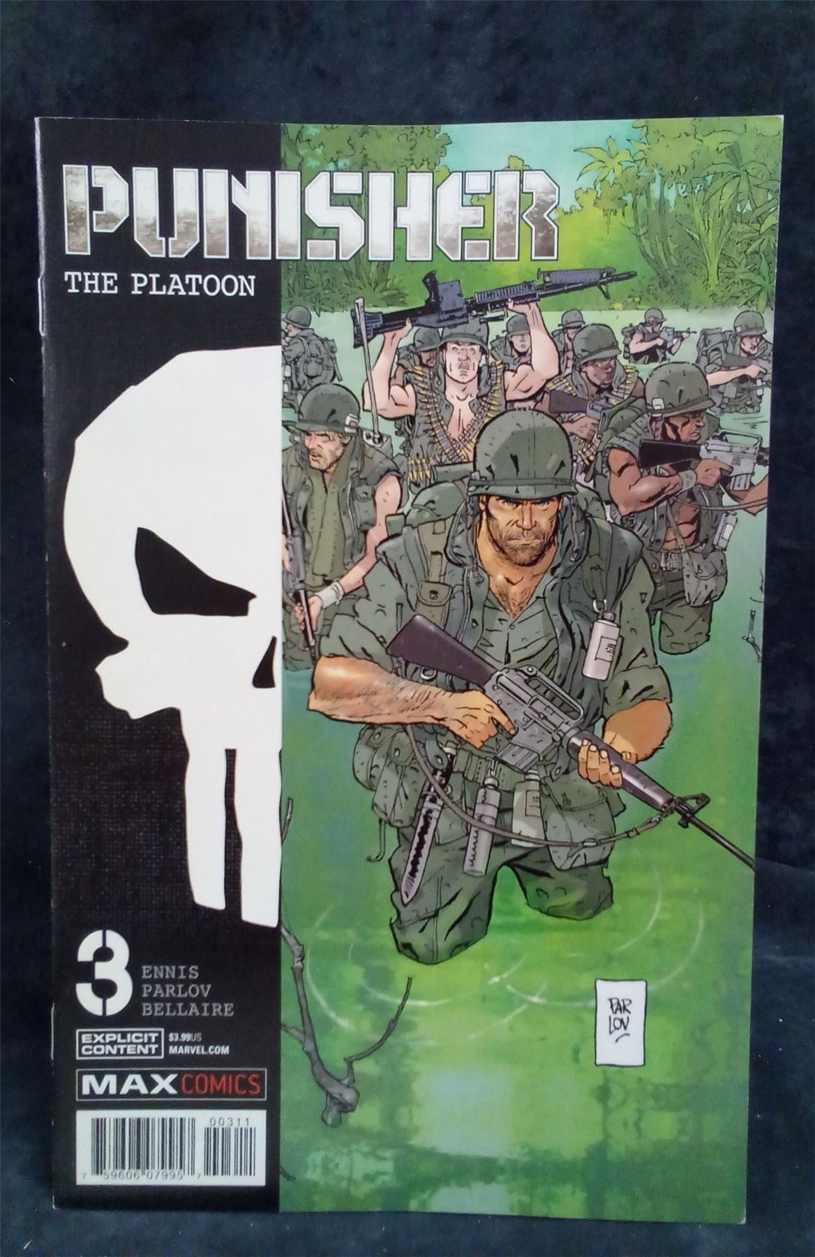 Punisher: The Platoon #3 2018 Marvel Comics Comic Book