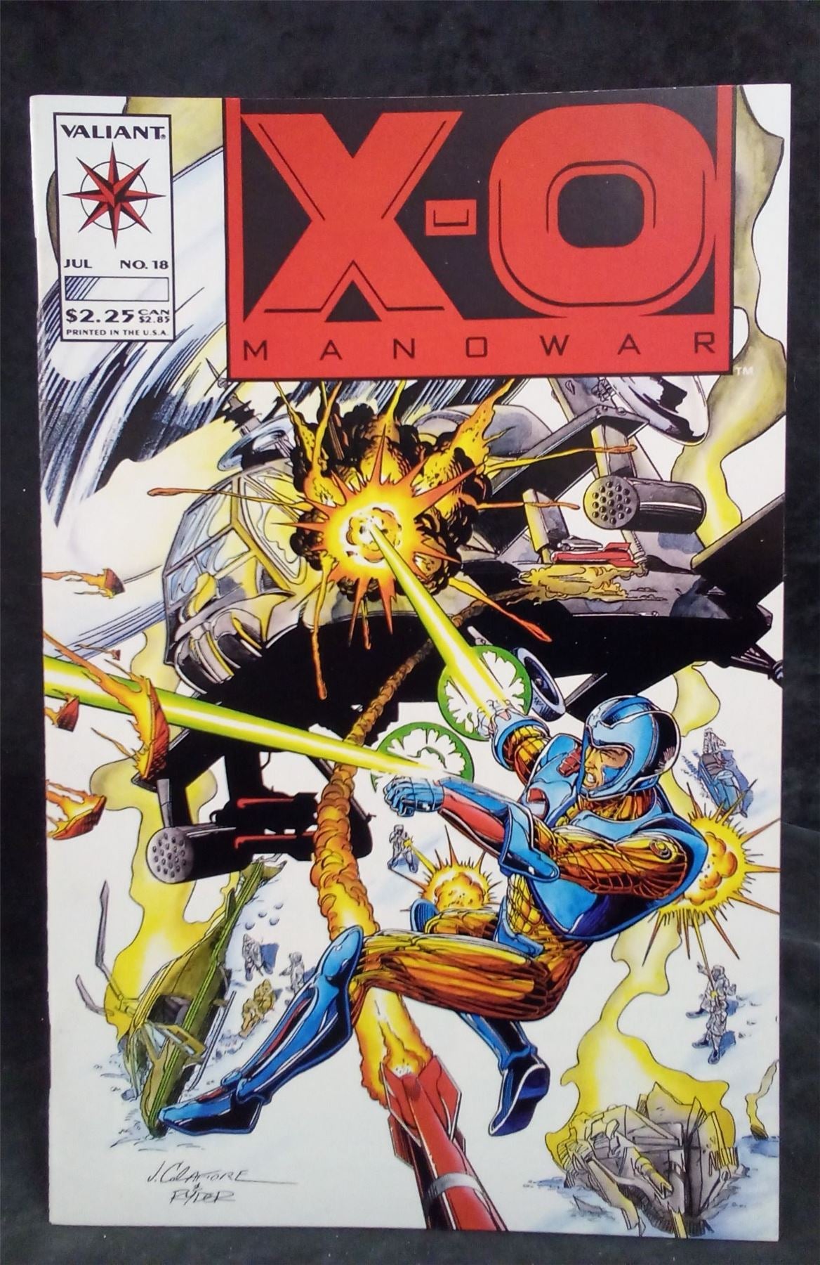 X-O Manowar #18 1993 Valiant Comic Book