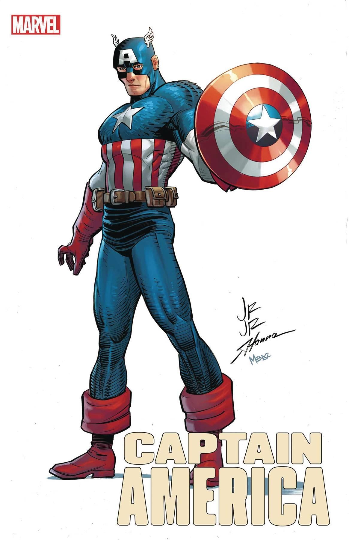 Captain America #1 John Romita Jr Var (John Romita Jr Var) Marvel Prh Comic Book 2023