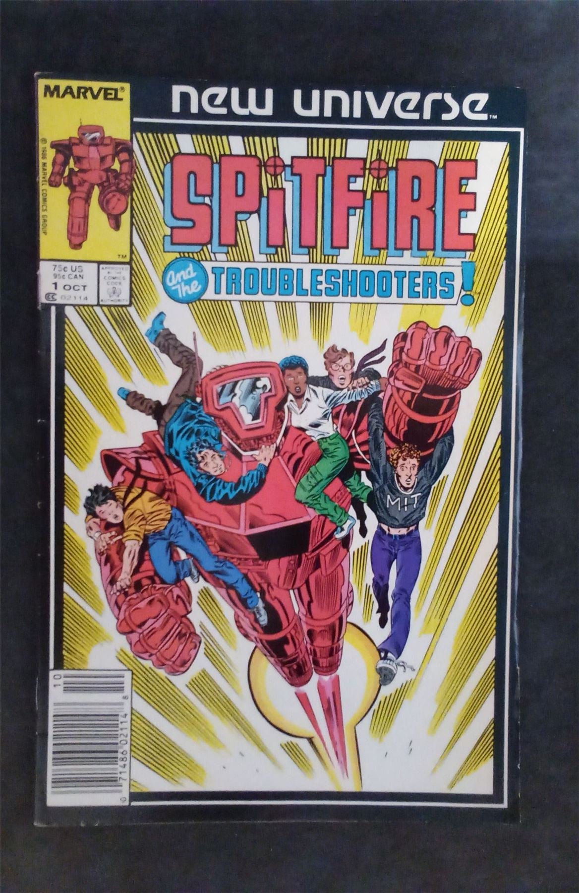 Spitfire and the Troubleshooters #1 (1986) Marvel Comics Comic Book