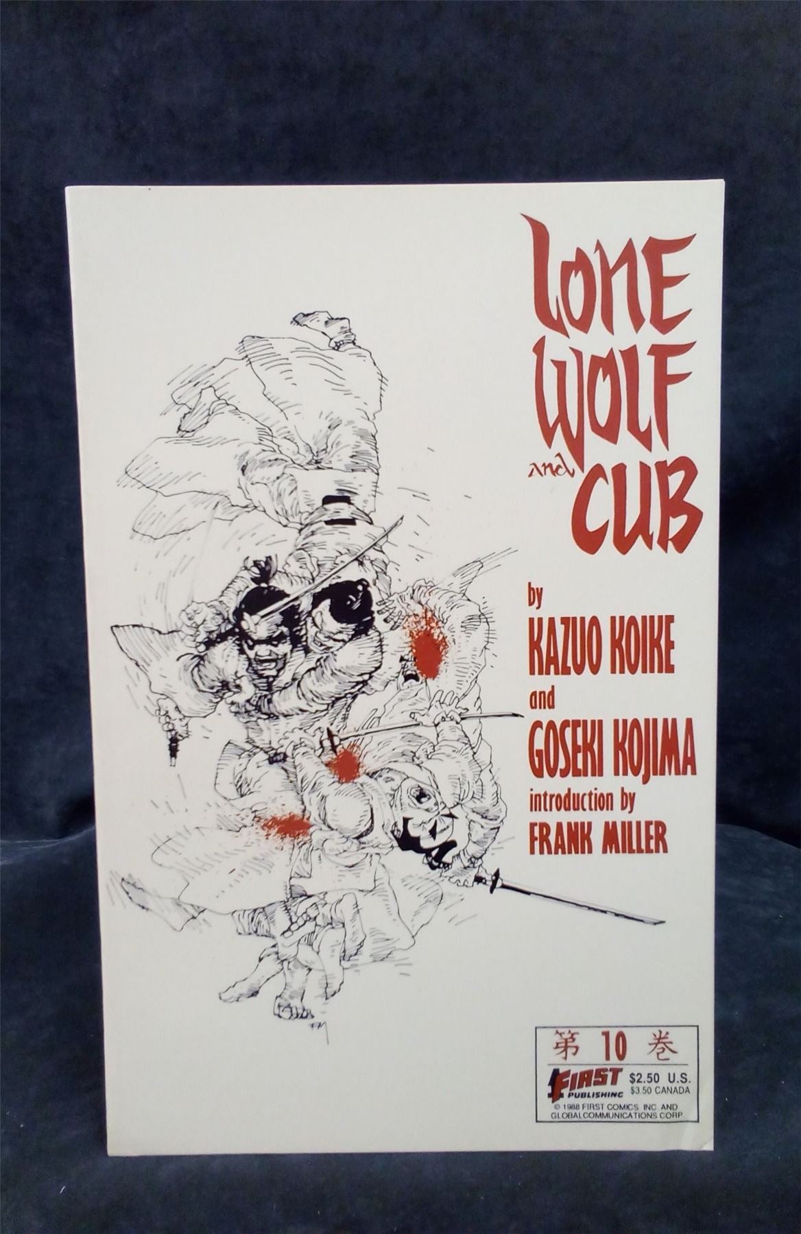 Lone Wolf and Cub #10 1988 first Comic Book