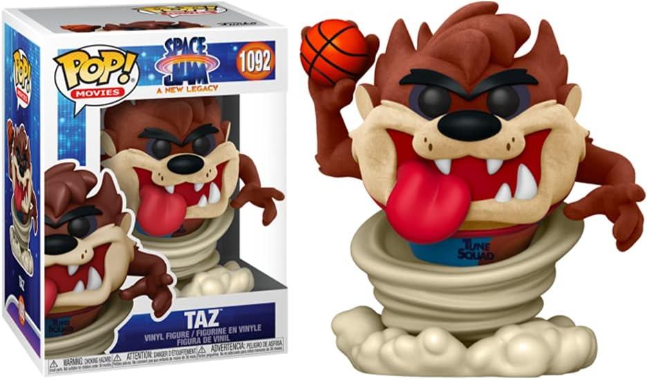 Funko POP! Movies: Space Jam: A New Legacy - Taz (Flocked) - Walmart Exclusive