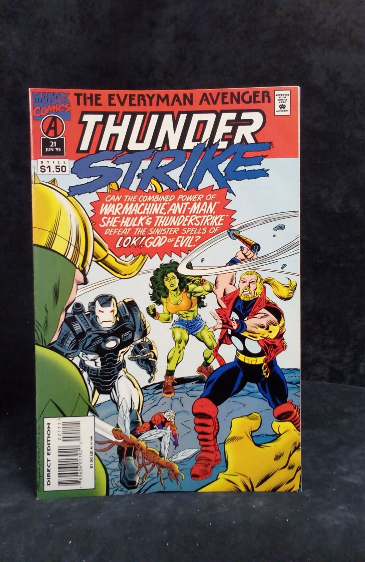 Thunderstrike #21 1995 Marvel Comics Comic Book